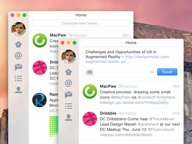 Illustration for article titled 20 Beautiful Yosemite App and Icon Concept Designs